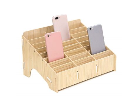 Drveni Drzac - telefone sa 24 pregrade type 2.