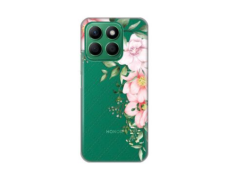 Silikonska futrola PRINT Skin - Huawei Honor X8b Gentle Rose Pattern.
