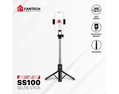 Selfie stick Fantech SS100 selfi stap crni.