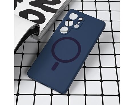 Futrola Magsafe Pure color - Samsung S938 Galaxy S25 Ultra tamno plava.