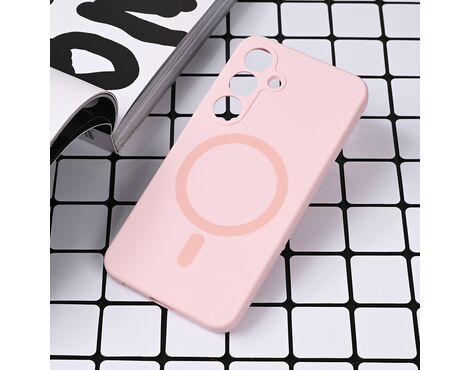Futrola Magsafe Pure color - Samsung S931 Galaxy S25 roze.
