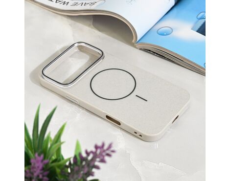 Futrola Magsafe Sparkle Dust - iPhone 17 Pro Max 6.9 srebrna.