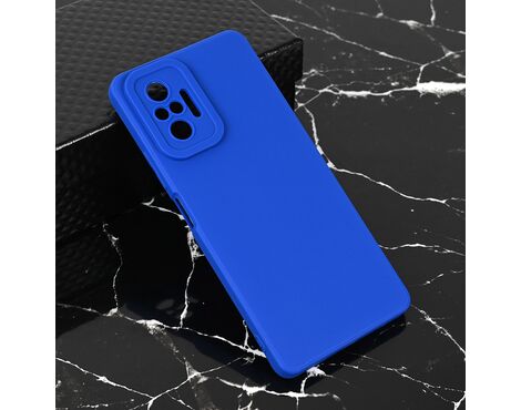 Silikonska futrola Teracell Giulietta - Xiaomi Redmi Note 10 Pro/Redmi Note 10 Pro Max mat plava.