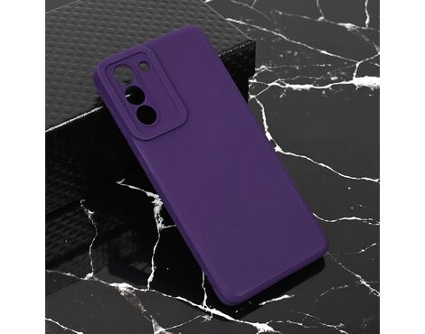 Silikonska futrola Teracell Giulietta - Samsung G991 Galaxy S21 mat tamno ljubicasta.