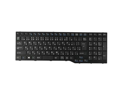 Tastatura - laptop Fujitsu AH544 AH564 AH574 AH53M AH42 AH555 srebrni frame sa misem.