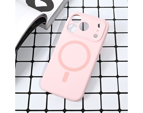 Futrola Magsafe Pure color - iPhone 17 Pro roze.