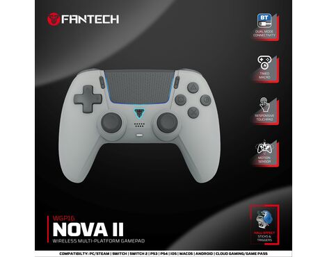 Joypad wireless Fantech WGP16 Nova II sivi.