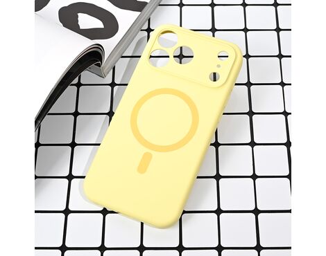 Futrola Magsafe Pure color - iPhone 17 Pro Max 6.9 zuta.