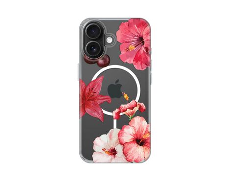 Futrola print Magsafe - iPhone 16 6.1 Hibiscus.
