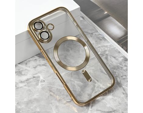 Futrola Magsafe Lux - iPhone 17 6.3 zlatna.