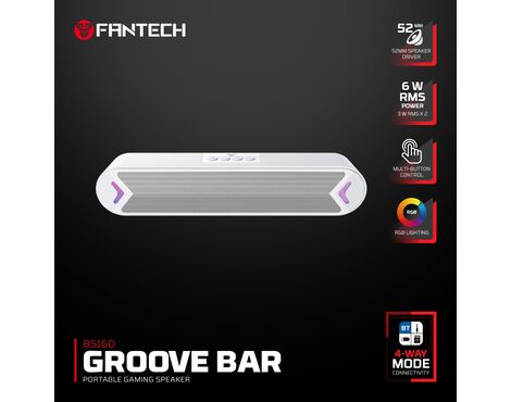 Bluetooth zvucnik Fantech BS160 GROOVE BAR beli.