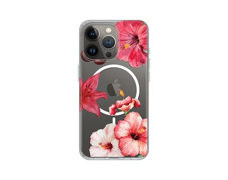 Futrola print Magsafe - iPhone 13 Pro Hibiscus.
