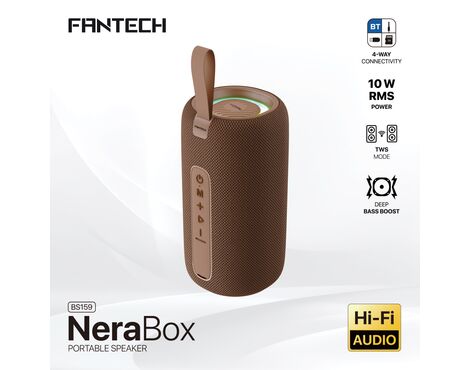 Bluetooth zvucnik Fantech BS159 NeraBox braon.