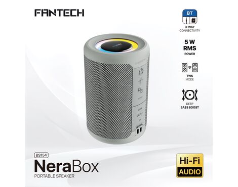 Bluetooth zvucnik Fantech BS154 NeraBox sivi.