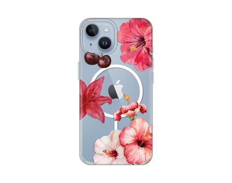 Futrola print Magsafe - iPhone 13/14 6.1 Hibiscus.