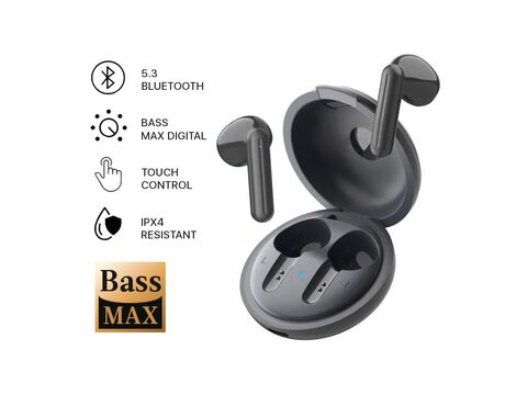 Bluetooth slusalice Airpods T-phox M67 crne HQ.