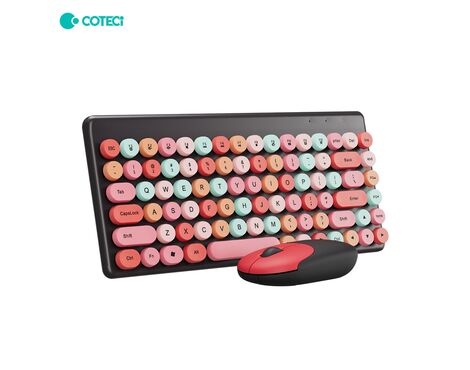 Combo mis i tastatura Coteci OF-053 crno crvena.