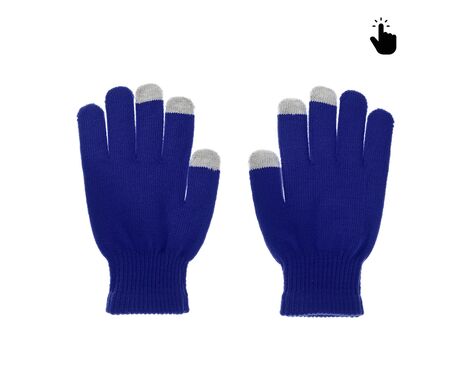 Rukavice - touch screen RY M (22cm) tamno plave.