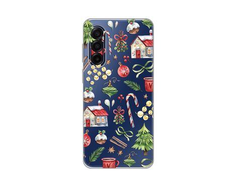 Silikonska futrola PRINT Skin - Samsung A175 Galaxy A17 Winter Spirit.