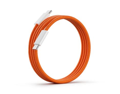 Data kabl - iPhone 17 seriju 60W PD na Type C 1m narandzasti.
