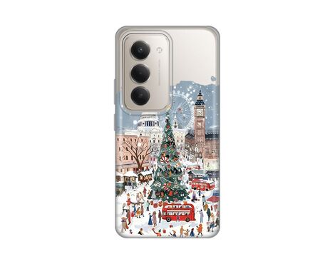 Silikonska futrola PRINT Skin - Xiaomi Redmi 15 4G Christmas Town.