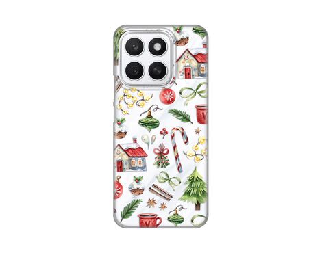 Silikonska futrola PRINT Skin - Huawei Honor X8c Winter Spirit.