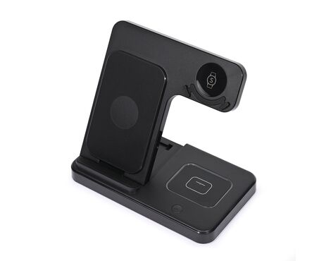 Desktop drzac - mobilni telefon Z5G 3u1 (wireless punjac za mobilni telefon, slusalice i Samsung smart watch).