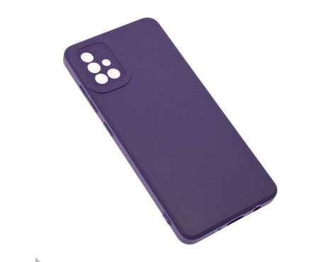Silikonska futrola Teracell Giulietta - Samsung A515F Galaxy A51 mat tamno ljubicasta.