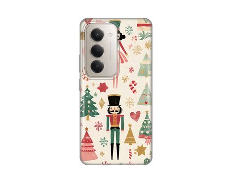 Silikonska futrola PRINT - Xiaomi Redmi 15 4G Vintage Christmas.