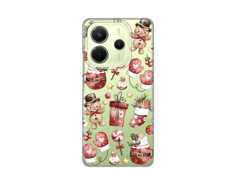 Silikonska futrola PRINT Skin - Xiaomi Redmi Note 14 4G (SRB) Cozy Christmas.