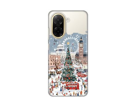 Silikonska futrola PRINT Skin - Xiaomi Redmi A5(173mm) Christmas Town.