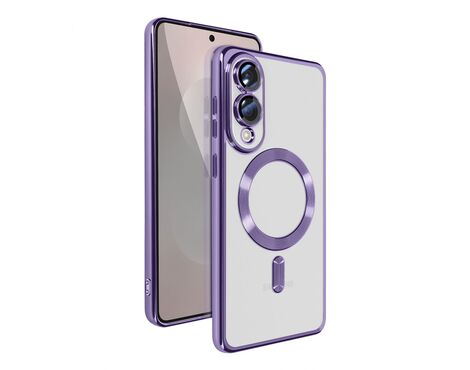 Futrola Magsafe Lux - Samsung S937 Galaxy S25 Edge ljubicasta.