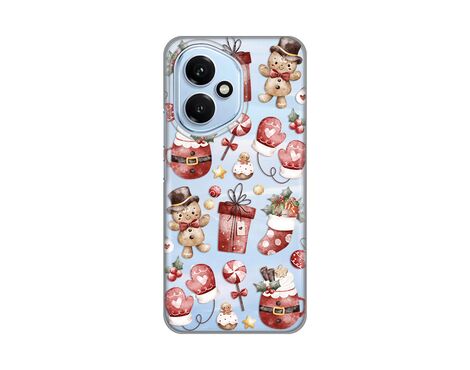 Silikonska futrola PRINT Skin - Huawei Honor 400 Cozy Christmas.