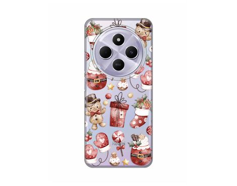 Silikonska futrola PRINT Skin - Xiaomi Redmi 14C/Redmi A4 Cozy Christmas.