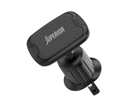 Drzac - mobilni telefon Superior C5S-F1P (magnet i ventilacija sa kukicom) crni (MS).