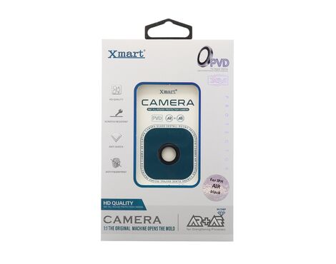 Folija - zastitu kamere X-MART PVD camera film za iPhone 17 Air crna (MS).