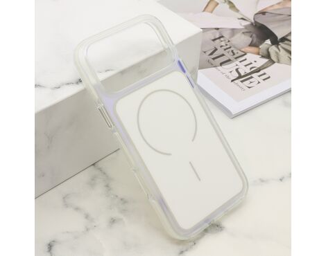 Futrola AMBER RING MagSafe - iPhone 17 Pro Max (6.9) bela (MS).