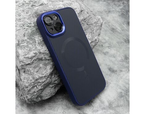 Futrola CARBON MagSafe - iPhone 14 (6.1) plava (small camera) (MS).