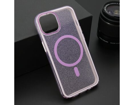 Futrola CRYSTAL MagSafe - iPhone 13 (6.1) ljubicasta (MS).