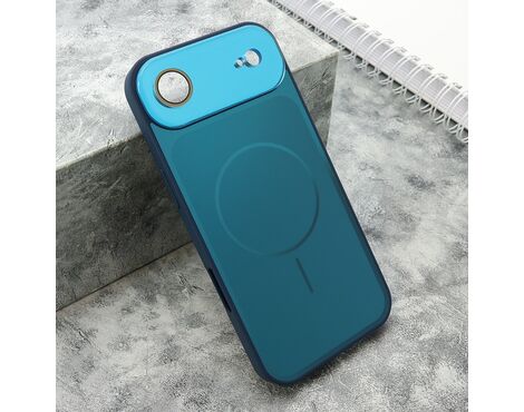 Futrola COLOR METAL MagSafe II - iPhone 17 Air plava (MS).