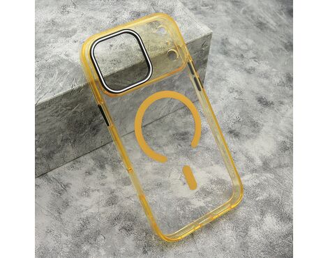 Futrola COLOR RING MagSafe - iPhone 17 Pro Max (6.9) narandzasta (MS).