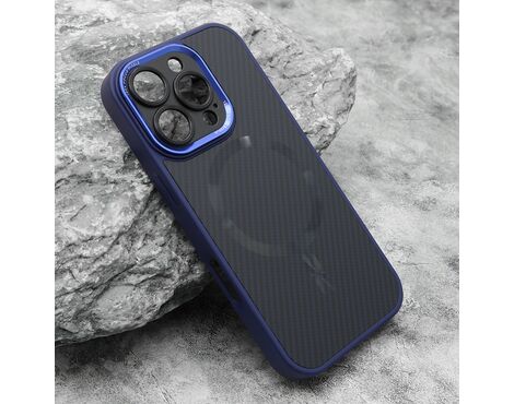 Futrola CARBON MagSafe - iPhone 16 Pro (6.3) plava (small camera) (MS).