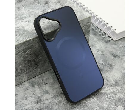 Futrola COLOR METAL MagSafe - iPhone 16 (6.1) crna (MS).