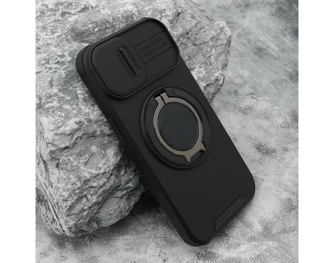 Futrola DEFENDER CAMSHIELD - iPhone 15 crna (MS).