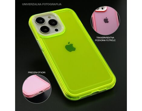 Futrola GUMMY COLOR - iPhone 14 Pro Max (6.7) zuta (MS).