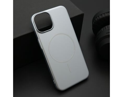 Futrola PURE mat MagSafe - iPhone 13 (6.1) srebrna (MS).