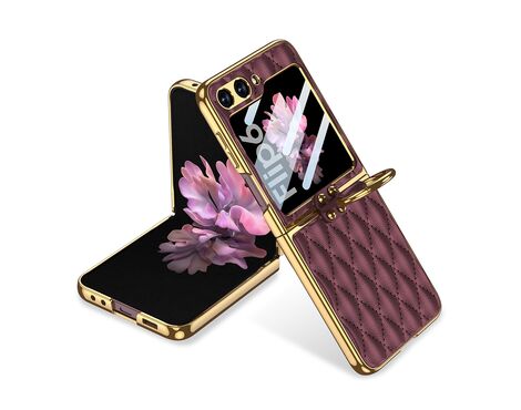 Futrola RHOMBUS - Samsung F741B/F761B Galaxy Z Flip 6 5G/Z Flip 7 FE 5G bordo (GKK case) (MS).