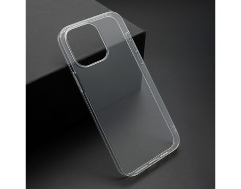 Silikonska futrola ultra tanka (skin) PROTECT - iPhone 14 Pro Max (6.7) providna (bela) (MS).