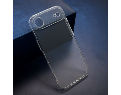 Silikonska futrola CLEAR STRONG - iPhone 17 Air providna (MS).