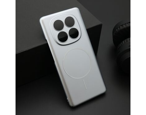 Futrola PURE mat MagSafe - Xiaomi Redmi Note 14 Pro 4G (Global) srebrna (MS).